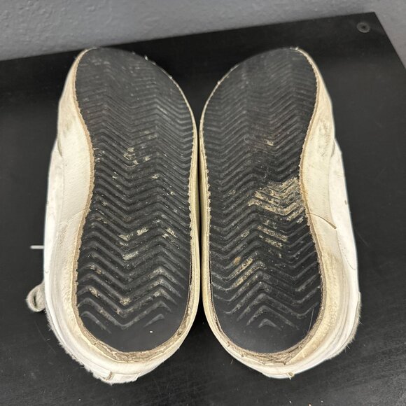 Golden Goose Superstar White Silver Pony Ziger Sneakers Leather Size 38 Womens - Picture 9 of 10